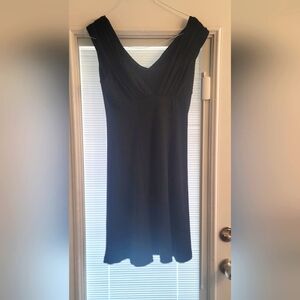 NWOT Calvin Klein Black 8 Midi Dress
